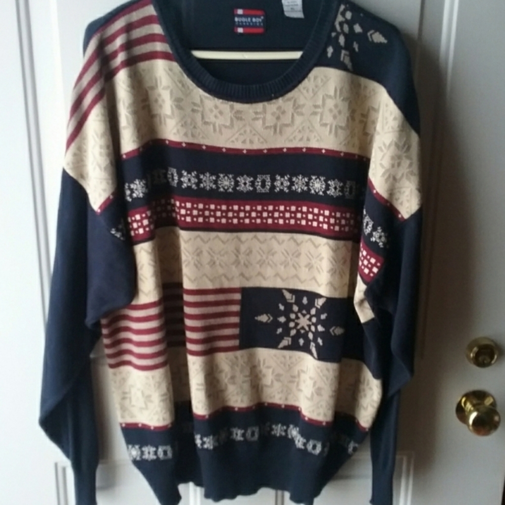 Vintage Bugle Boy Americana Sweater